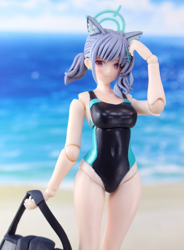 Sunaookami Shiroko (Swimsuit), Blue Archive, Mad Hands, Garage Kit, 1/12