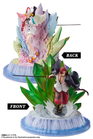 Shanks, Uta (Shanks & Uta -ONE PIECE FILM RED -), One Piece Film: Red, Bandai Spirits, Pre-Painted