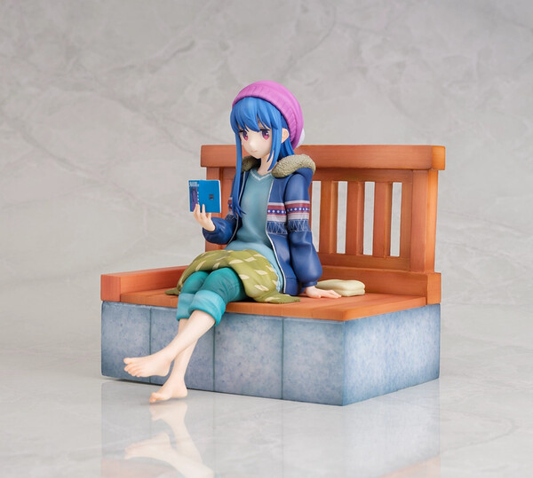 Shima Rin (Foot Bath), Yurucamp, AmiAmi, Pre-Painted, 1/7, 4902273141311
