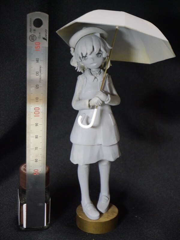 Hatoba Tsugu (Rainy Day, Coat), Virtual Youtuber Hatoba Tsugu, Shiberia Neko to Nukenai Tsuribari, Garage Kit