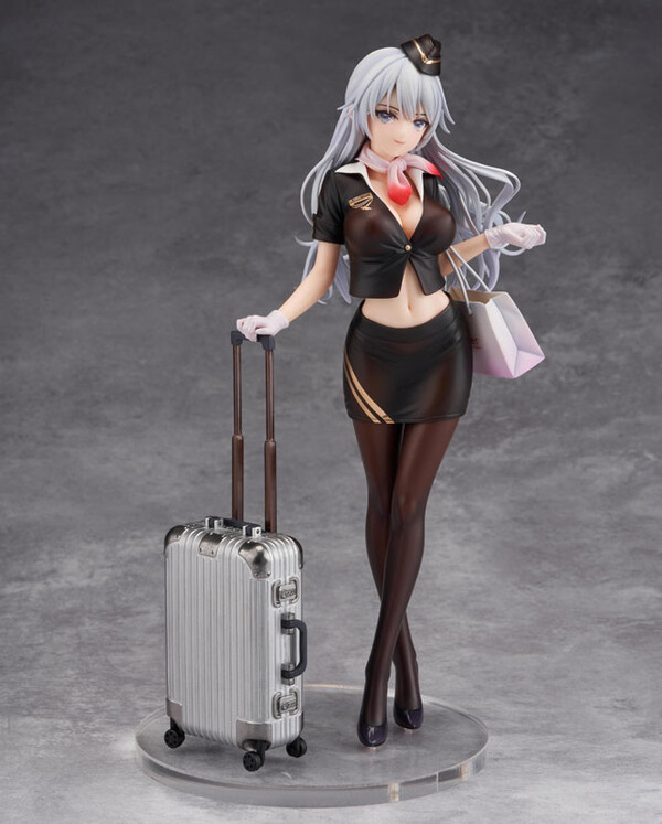 Awahara Shiori (Stewardess), Original Character, Party Look, Pre-Painted, 1/7