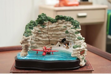 Porco Rosso (,s hideout), Porco Rosso, Benelic, Pre-Painted