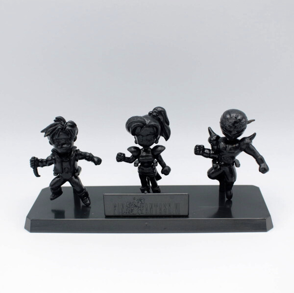 Locke Cole, Shadow, Tina Branford, Final Fantasy VI, V-Jump, Pre-Painted