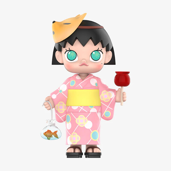 Molly, Sakura Momoko (Summer Festival), Chibi Maruko-chan, Pop Mart, Pre-Painted