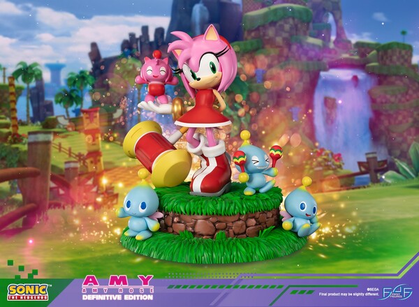Amy Rose, Chao (Definitive Edition), Sonic The Hedgehog, First 4 Figures, Pre-Painted