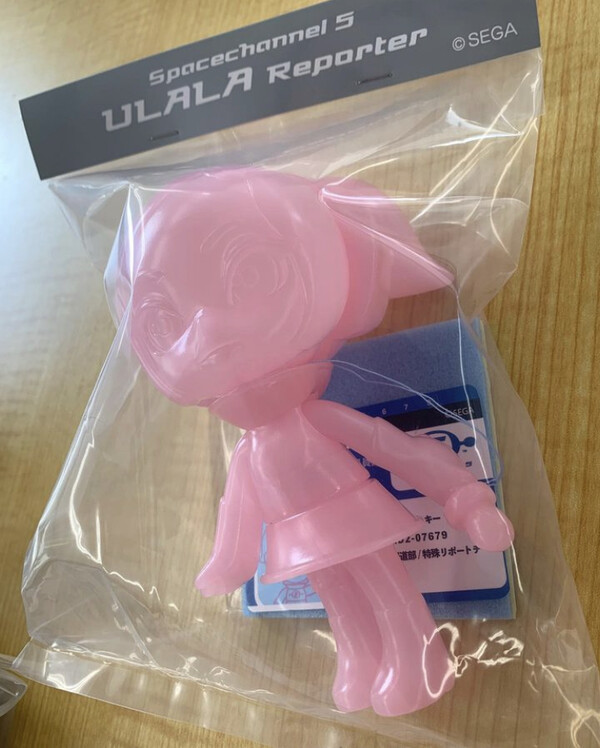 Ulala (Milky Pink), Space Channel 5, Space Sofubi-dan, Action/Dolls