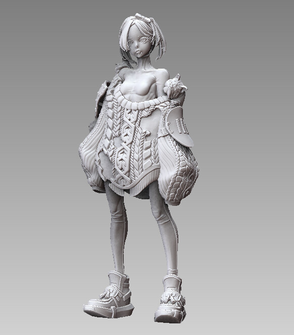 Mofumofu, Kirakira, Zenbu No Katachi, Original, Obstetrician M, Garage Kit