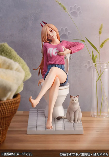 Meowy, Power (Power), Chainsaw Man, EStream, Pre-Painted, 1/7