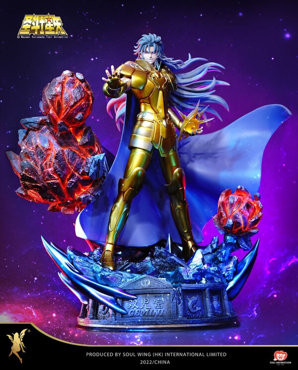 Gemini Kanon, Gemini Saga, Saint Seiya, Soul Wing, Pre-Painted, 1/4