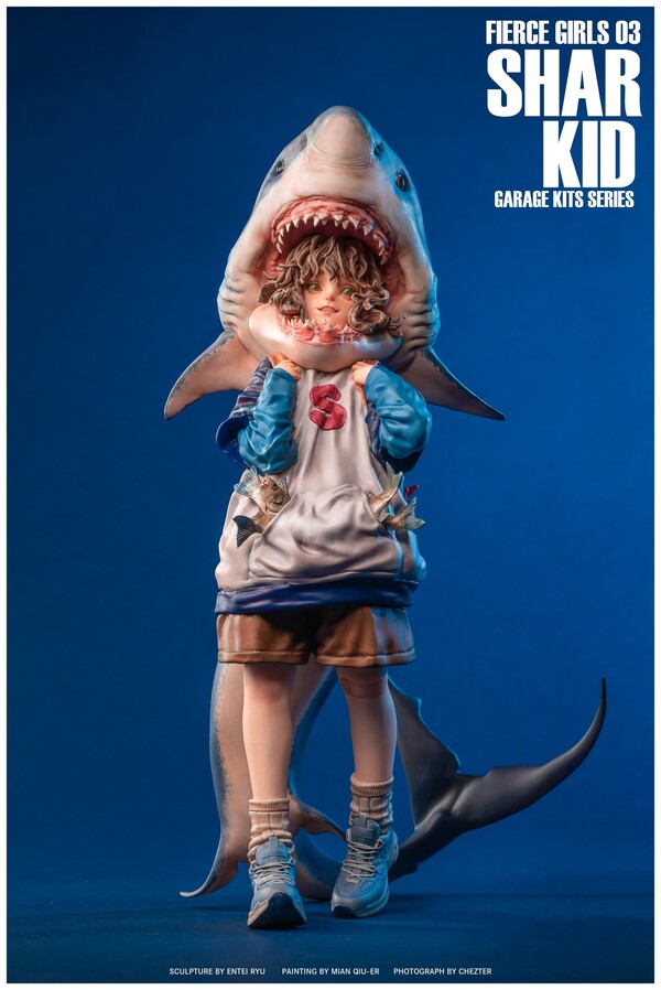 Sharkid, Original, EnteiRyu, Garage Kit