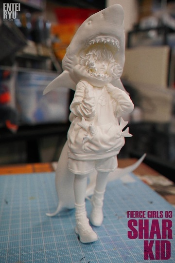 SHARKID, Original Character, Individual sculptor, Garage Kit