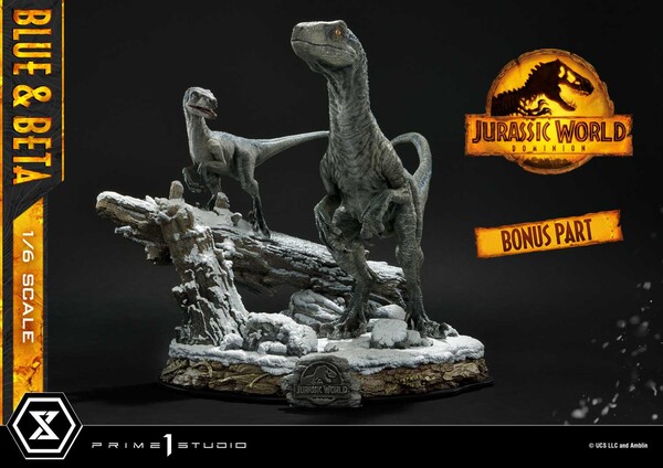 Beta, Blue (Bonus), Jurassic World: Dominion, Prime 1 Studio, Pre-Painted, 1/6, 4580708043937