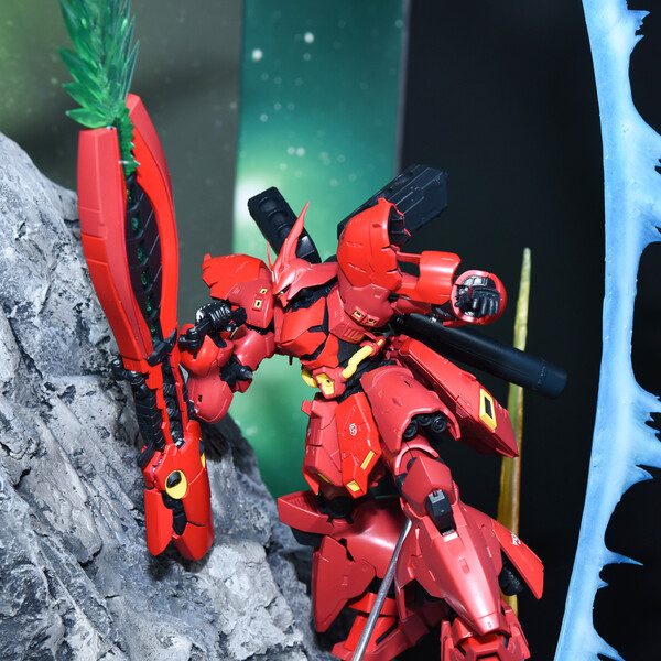 MSN-04 Sazabi (& Option Parts Set), Kidou Senshi Gundam: Char's Counterattack, Bandai Spirits, Action/Dolls