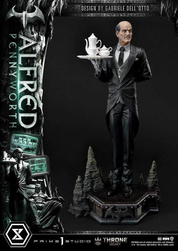 Alfred Pennyworth, Batman, Prime 1 Studio, Pre-Painted, 1/4, 4580708048109