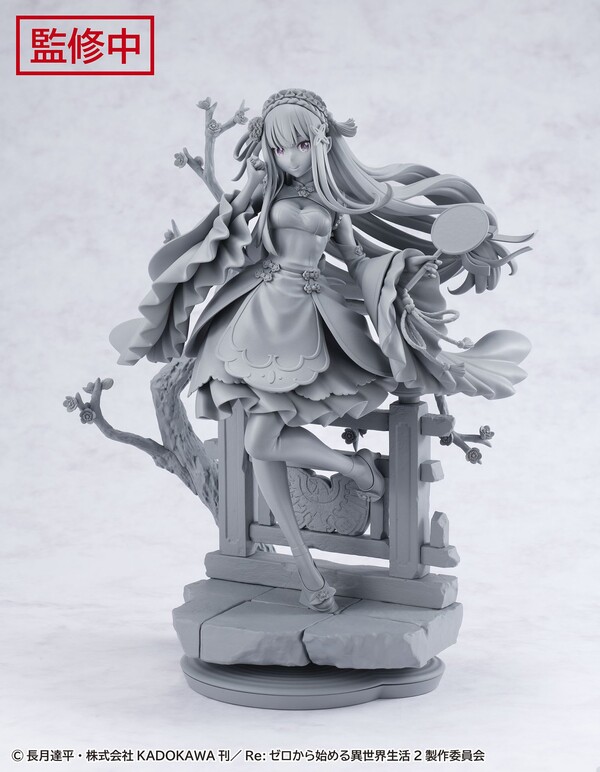 Emilia (Qilolita), Re:Zero Kara Hajimeru Isekai Seikatsu, beBOX, Pre-Painted, 1/7