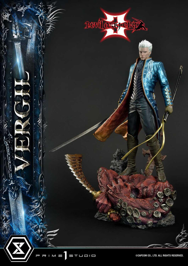 Vergil Sparda, Devil May Cry 3, Prime 1 Studio, Pre-Painted, 1/4, 4580708048123