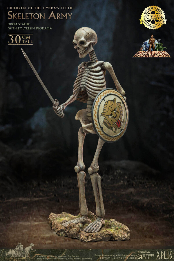 Skeleton Army, Jason And The Argonauts, X-Plus, Star Ace, Pre-Painted, 4897057889513