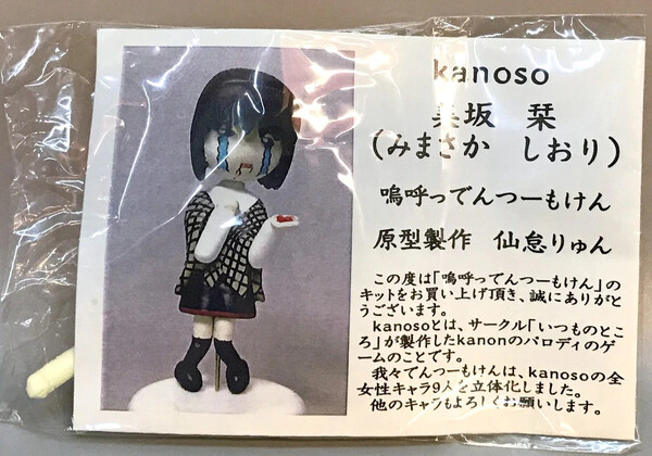 Misaka Shiori, Kanon, Kanoso, Aa Dentsuu Moken, Garage Kit