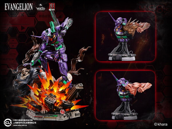 EVA-01, Zeruel, Evangelion Shin Gekijouban, Jimei Palace, Jimei Palace, Weta Workshop, Pre-Painted