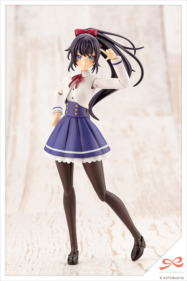 Saeki Ritsuka (St. Iris Gakuen Girls' High School Winter Clothes, Dreaming Style Snow White), Original, Kotobukiya, Model Kit, 1/10