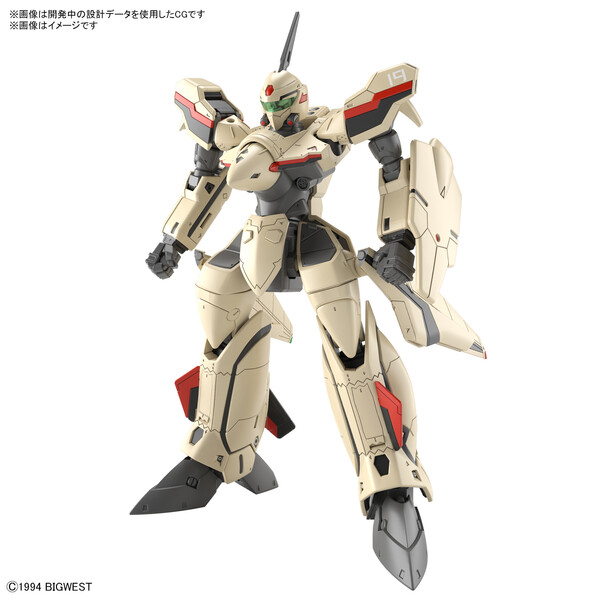 YF-19 Isamu Daison Machine, Macross Plus, Bandai Spirits, Model Kit, 1/100