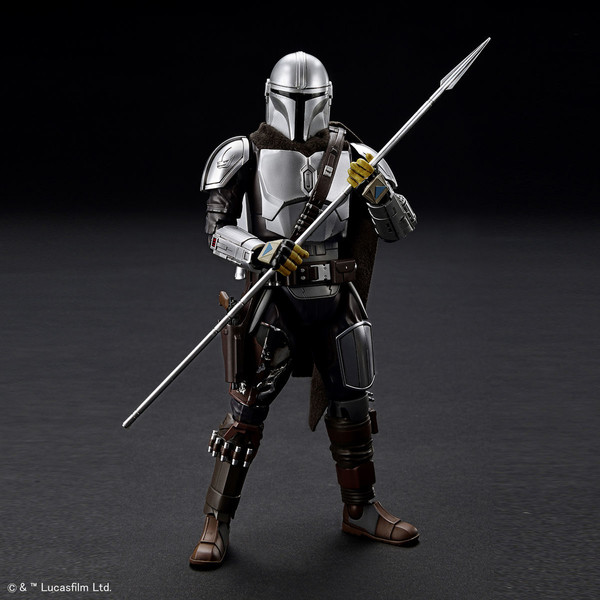 Mandalorian (Beskar Armor, SilCoating), The Mandalorian, Bandai Spirits, Model Kit, 1/12, 4573102617972