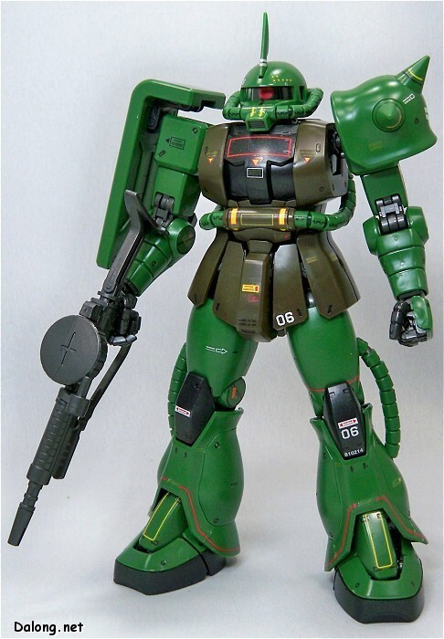MS-06J Zaku II Ground Type (Real Type Color), MSV, Bandai, Model Kit, 1/100
