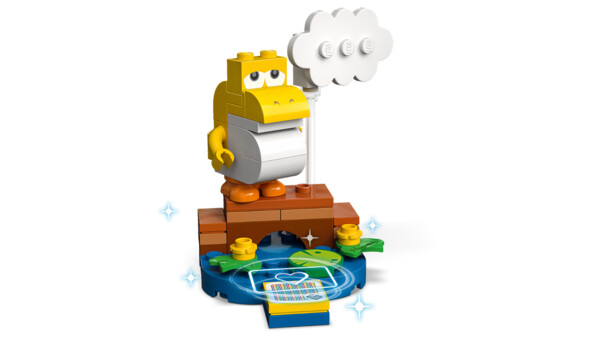 Hikari Chibi Yoshi, Super Mario Brothers, Lego, Model Kit