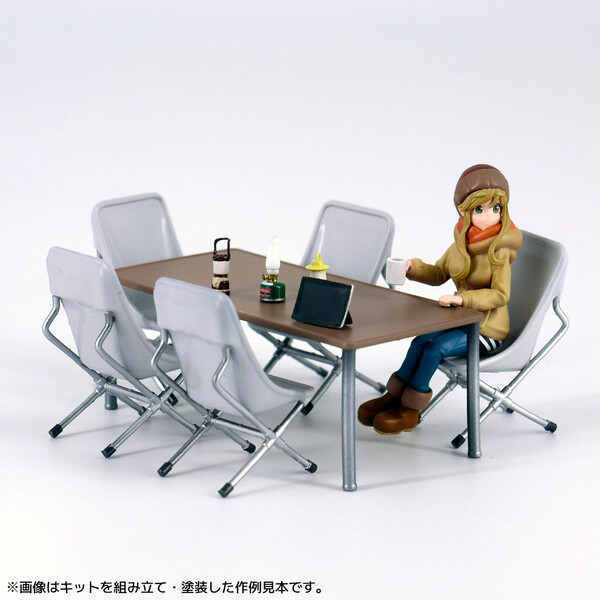 Inuyama Aoi, Yurucamp, Kaiyodo, Model Kit, 1/24