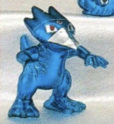 Golduck (Metallic Blue), Pocket Monsters, Bandai, Model Kit