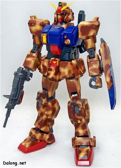 RX-79[G] Gundam Ground Type (Camouflage Coating Variation (Desert B)), Kidou Senshi Gundam: Dai 08 MS Shotai, Bandai, Model Kit, 1/100