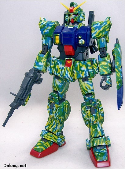 RX-79[G] Gundam Ground Type (Camouflage Coating Variation (Cold District C)), Kidou Senshi Gundam: Dai 08 MS Shotai, Bandai, Model Kit, 1/100