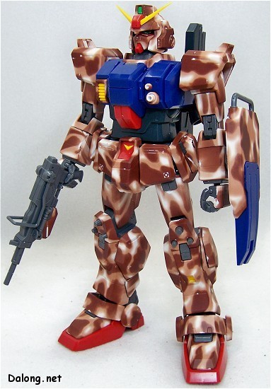RX-79[G] Gundam Ground Type (Camouflage Coating Variation (Cold District B)), Kidou Senshi Gundam: Dai 08 MS Shotai, Bandai, Model Kit, 1/100