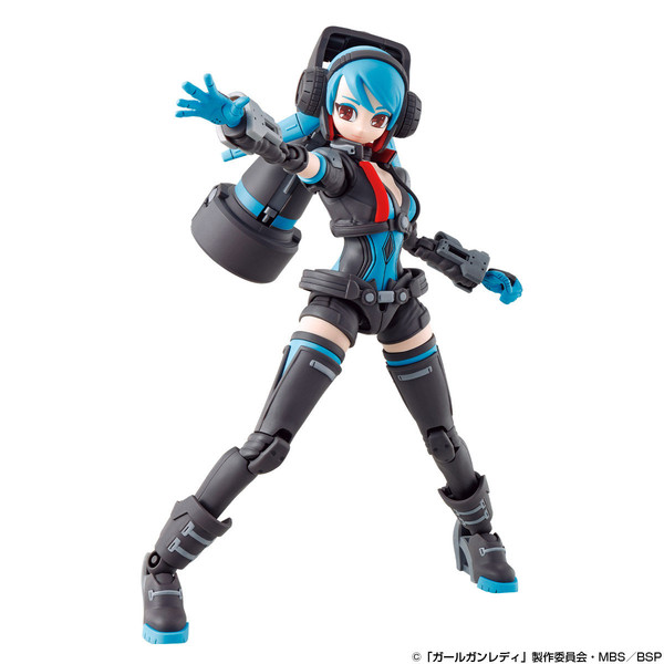 Alice ((Yuno Ohara)), Girl Gun Lady, Bandai Spirits, Model Kit, 1/1