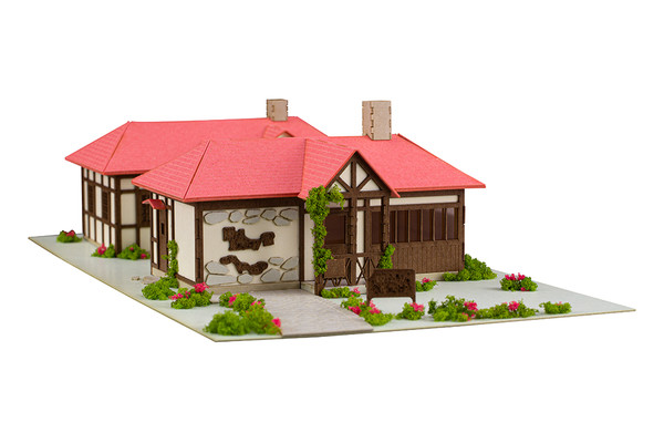 BLOOM Hot Bakery & Cocoa's House, Gochuumon Wa Usagi Desu Ka??, PLUM, Model Kit, 1/150, 4582362383664