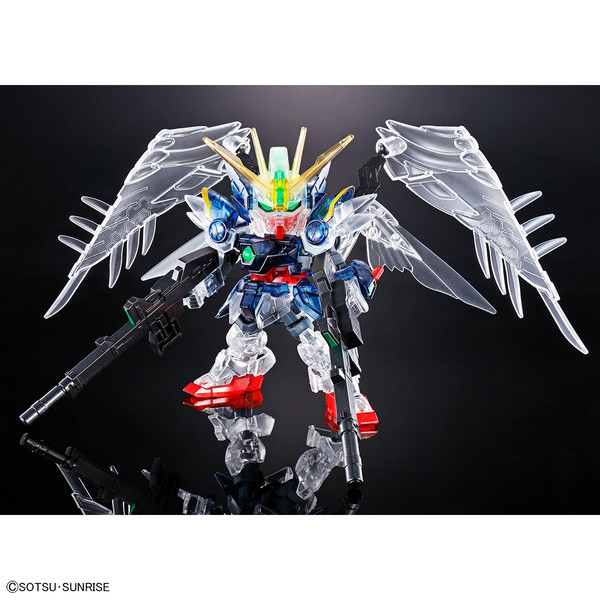 XXXG-00W0 Wing Gundam Zero Custom (Clear Color, Cross Silhouette Frame), Shin Kidou Senki Gundam Wing Endless Waltz, Bandai Spirits, Model Kit