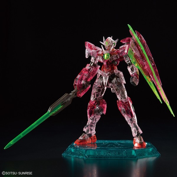 GNT-0000 00 Qan[T] (Trans-Am Mode) (Clear), Gekijouban Kidou Senshi Gundam 00: A Wakening Of The Trailblazer, Bandai Spirits, Model Kit, 1/144