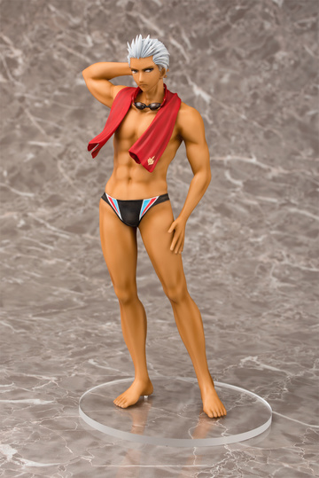 Archer (Mumei Black Swimmer), Fate/Extella, Fate/Stay Night, Funny Knights, Pre-Painted, 1/8