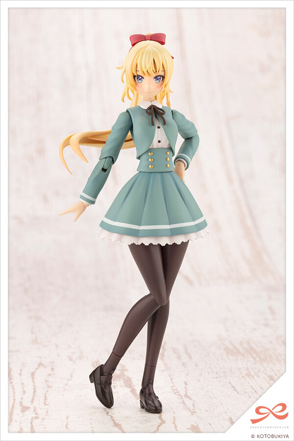 Saeki Ritsuka (St. Iris Gakuen Girls' High School Winter Clothes), Original, Kotobukiya, Model Kit, 1/10, 4934054028566