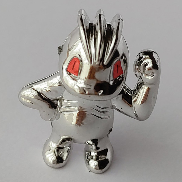 Wanriky (Silver), Pocket Monsters, Bandai, Model Kit