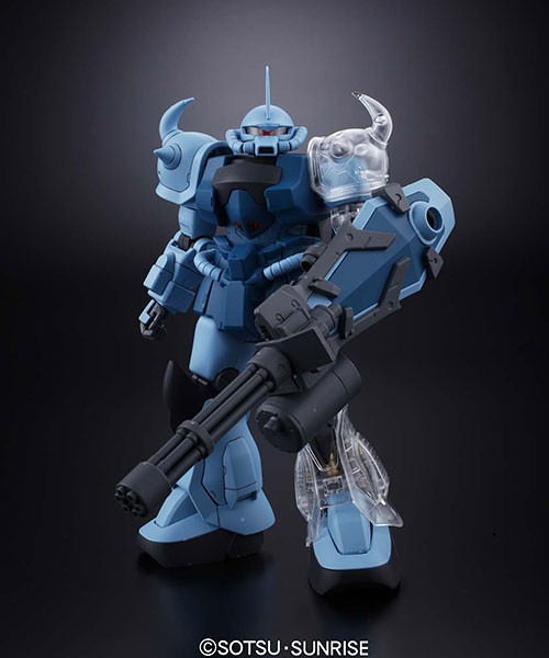 MS-07B-3 Gouf Custom, Kidou Senshi Gundam: Dai 08 MS Shotai, Bandai, Model Kit, 1/100