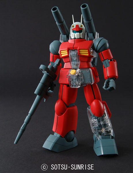 FF-X7 Core Fighter, RX-77-2 Guncannon, Bandai, Model Kit, 1/100