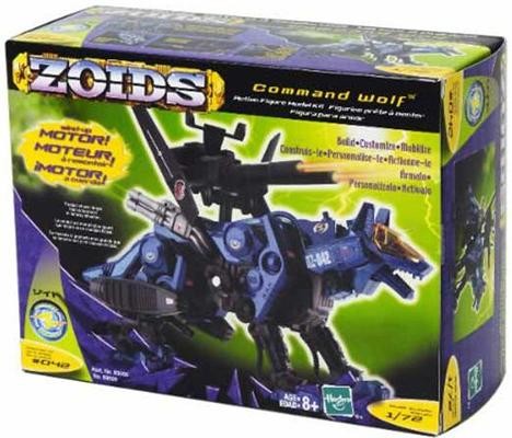 RZ-009 Command Wolf (Attack Custom), Zoids, Hasbro, Takara Tomy, Model Kit, 1/72