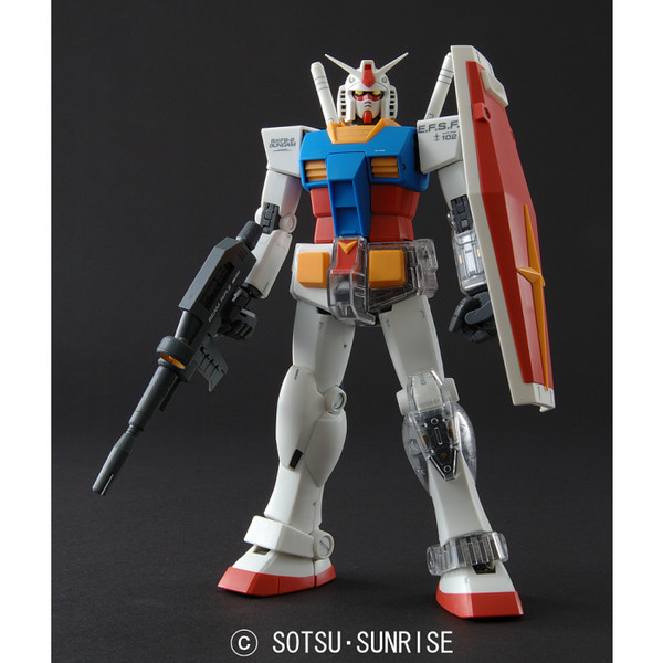 FF-X7 Core Fighter, RX-78-2 Gundam, Kidou Senshi Gundam, Bandai, Model Kit, 1/100