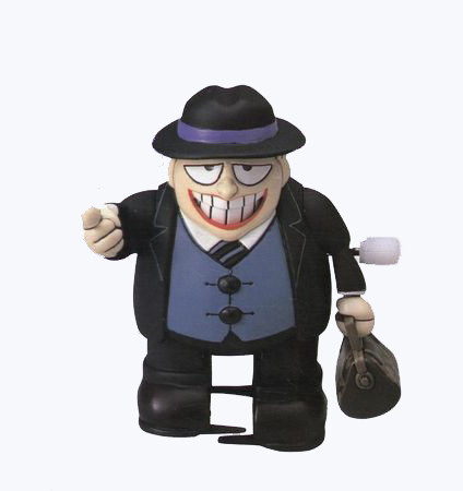 Moguro Fukuzou, Warau Salesman, Bandai, Model Kit