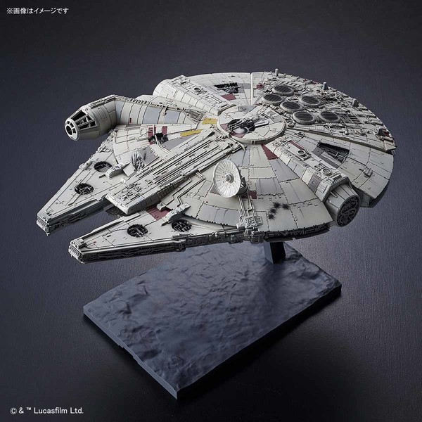 Millennium Falcon, Star Wars: The Rise Of Skywalker, Bandai Spirits, Model Kit, 1/144, 4573102581952