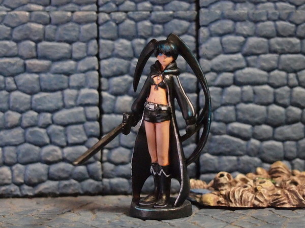Black ★ Rock Shooter, Black ★ Rock Shooter, Aurora Model, Model Kit, 1/48