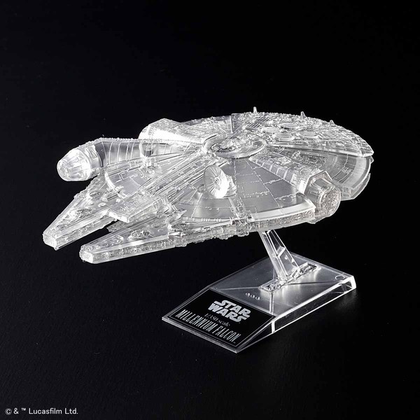 Millennium Falcon (Clear Vehicle Set), Star Wars: Episode VI – Return Of The Jedi, Bandai Spirits, Model Kit, 1/350, 4573102582126