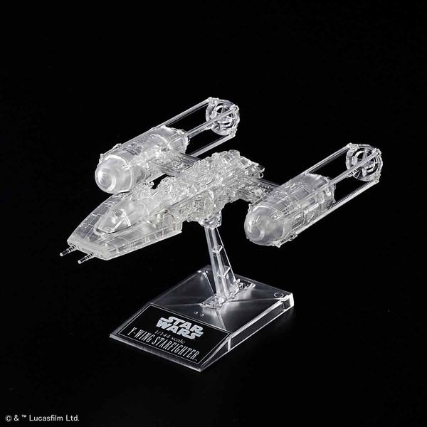 Y-wing Starfighter (Clear Vehicle Set), Star Wars: Episode VI – Return Of The Jedi, Bandai Spirits, Model Kit, 1/144, 4573102582126