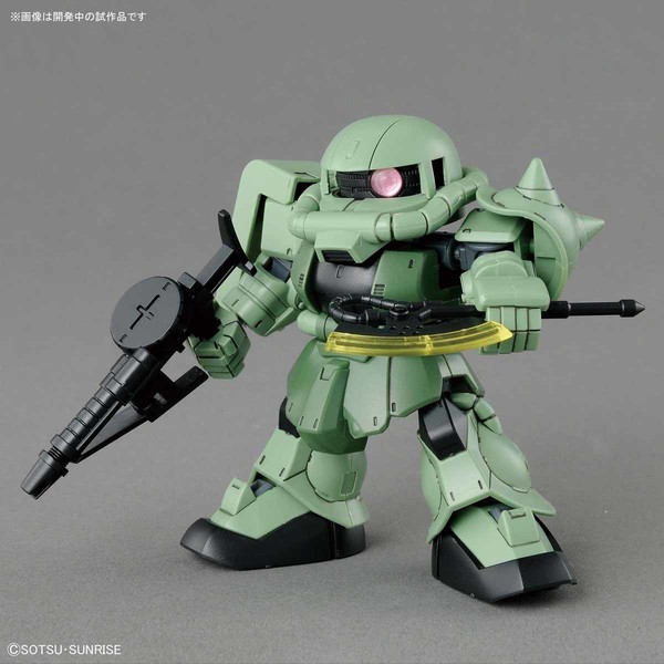 MS-06F Zaku II, Kidou Senshi Gundam, Bandai, Model Kit